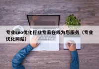 專業(yè)seo優(yōu)化行業(yè)專家在線為您服務(wù)（專業(yè)優(yōu)化網(wǎng)站）