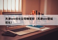 天津seo優(yōu)化公司哪家好（天津seo整站優(yōu)化）