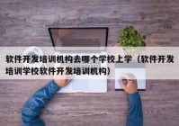 軟件開發(fā)培訓(xùn)機構(gòu)去哪個學(xué)校上學(xué)（軟件開發(fā)培訓(xùn)學(xué)校軟件開發(fā)培訓(xùn)機構(gòu)）