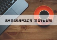 昆明呈貢軟件開(kāi)發(fā)公司（呈貢平臺(tái)公司）