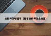 軟件開發(fā)哪里學（想學軟件開發(fā)去哪里）