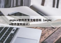 aspice軟件開發(fā)流程百科（aspice軟件架構(gòu)設(shè)計(jì)）
