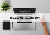 新品seo優(yōu)化（seo網(wǎng)站推廣）