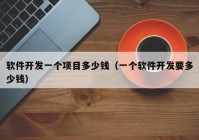 軟件開發(fā)一個項目多少錢（一個軟件開發(fā)要多少錢）