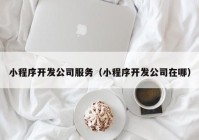 小程序開(kāi)發(fā)公司服務(wù)（小程序開(kāi)發(fā)公司在哪）