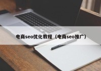 電商seo優(yōu)化教程（電商seo推廣）