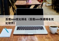 百度seo優(yōu)化排名（百度seo快速排名優(yōu)化軟件）
